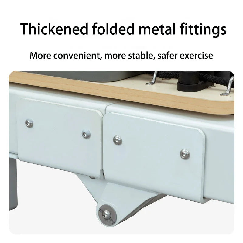 Professional Reformer Pilates Machine – Heavy-Duty Steel Frame Reformer with Core Training