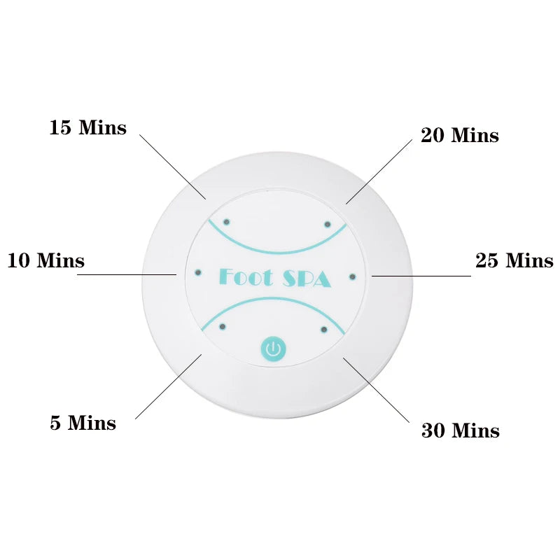 Ionic Foot Detox Spa Machine Mini Aqua Massage Footbath Spa Massager for Foot Therapy And Detoxification