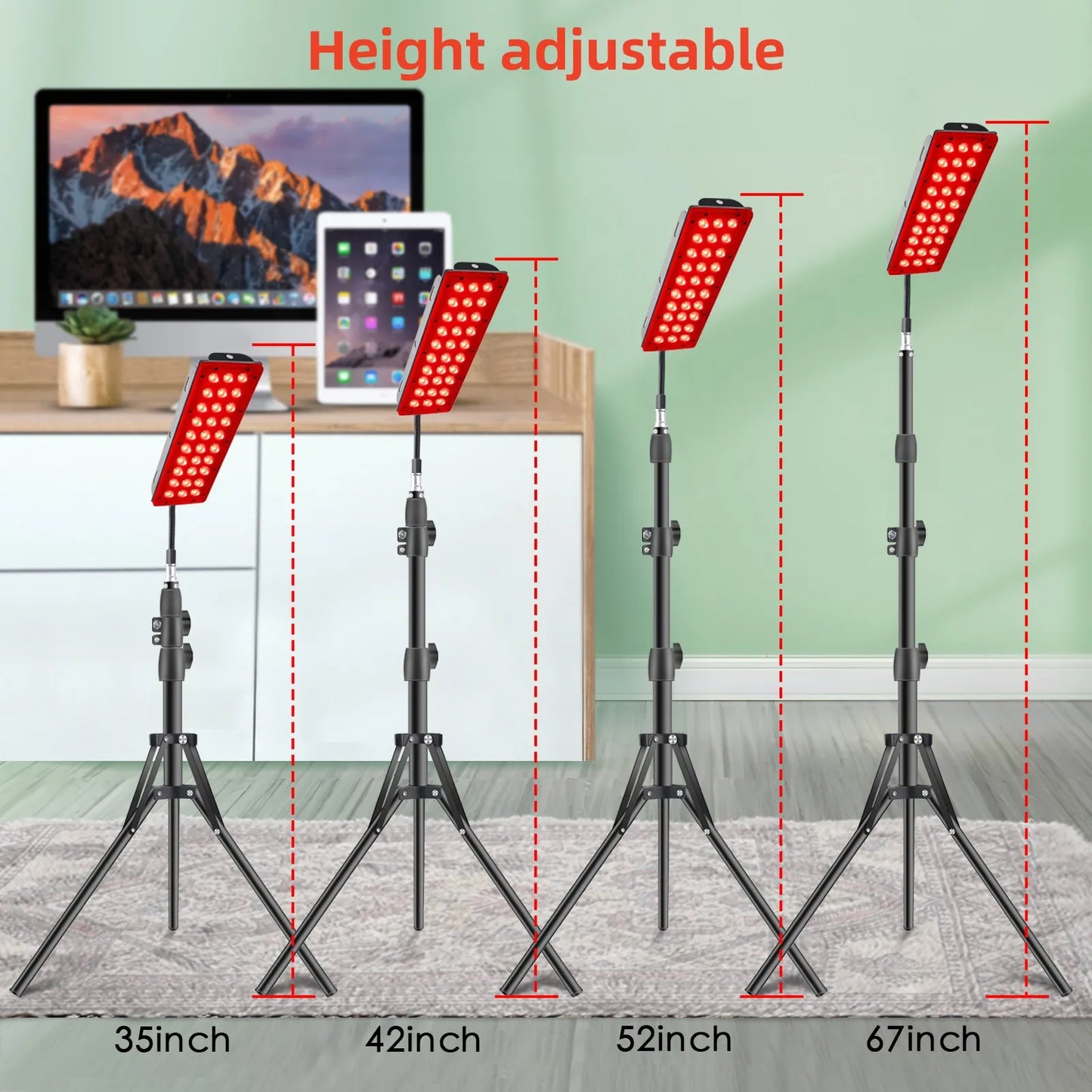 LED Infrared Lamp for Full Body - Joint Muscle Relief & Skin Tightening Rejuvenation