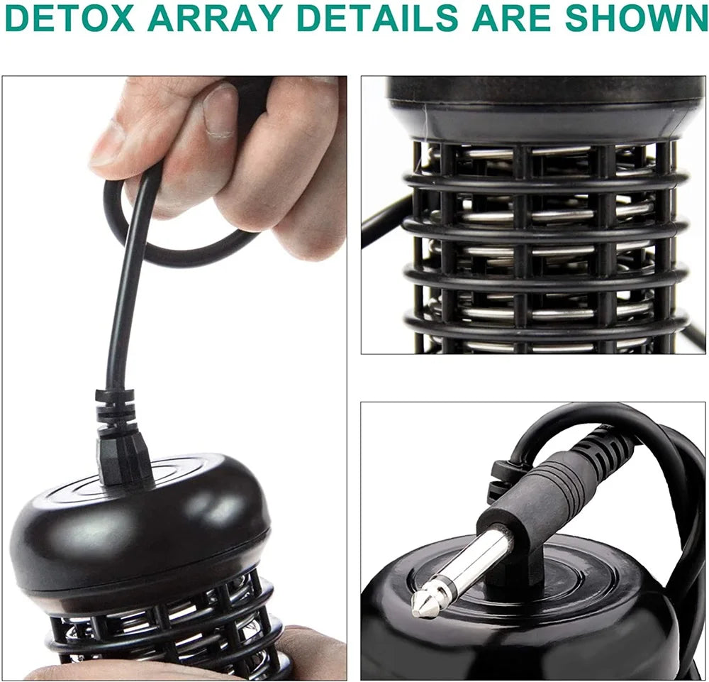 Ionic Foot Detox Spa Machine Mini Aqua Massage Footbath Spa Massager for Foot Therapy And Detoxification