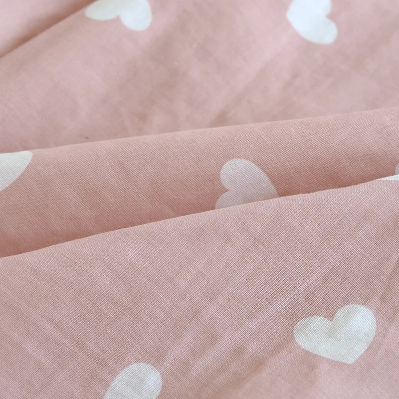 2026 New Spring and Autumn Pajama Set Women's 100% Cotton Long Sleeve Pants Two Piece Love Lovely Sweet Home Furnishing Set