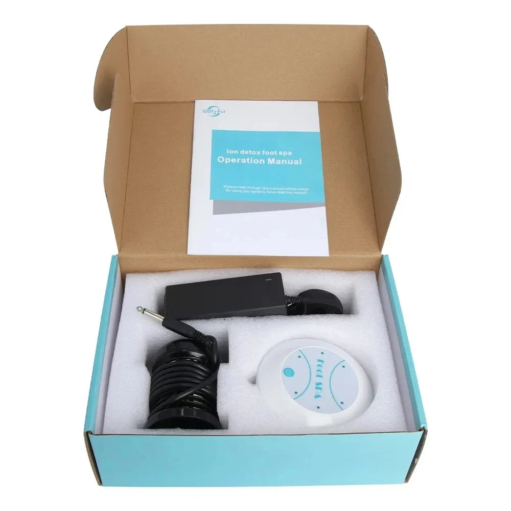 Ionic Foot Detox Spa Machine Mini Aqua Massage Footbath Spa Massager for Foot Therapy And Detoxification